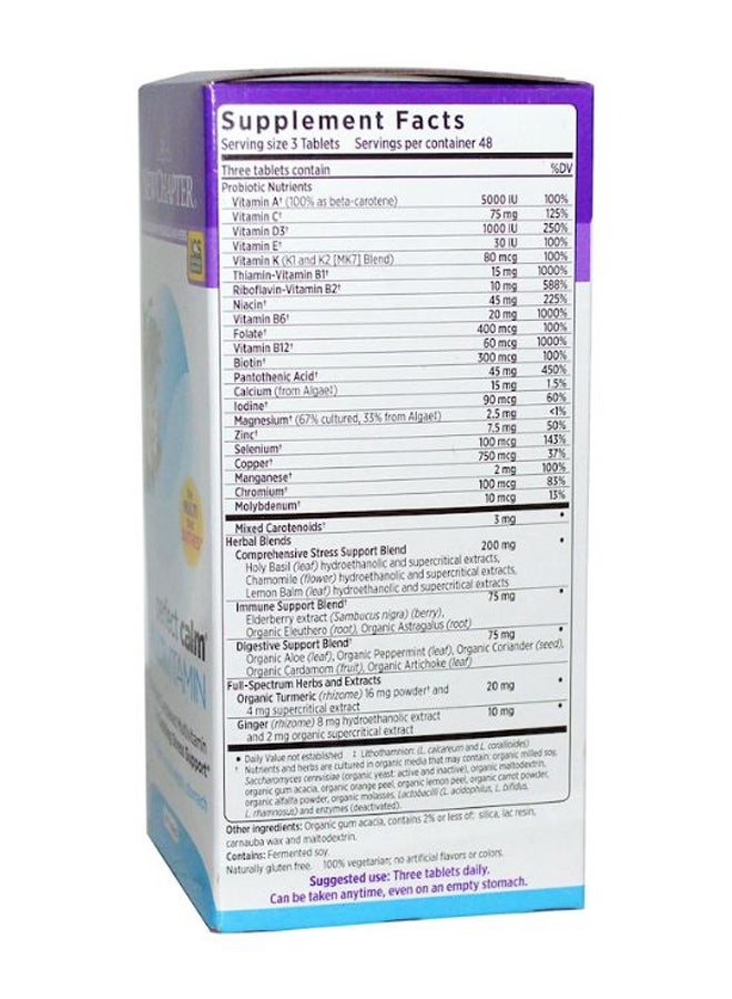 نيو تشابتر مكمل غذائي بيرفكت كالم متعدد الفيتامينات -144 قرص - Image 2