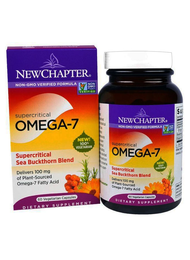 نيو تشابتر Supercritical Omega-7 - 60 Capsules