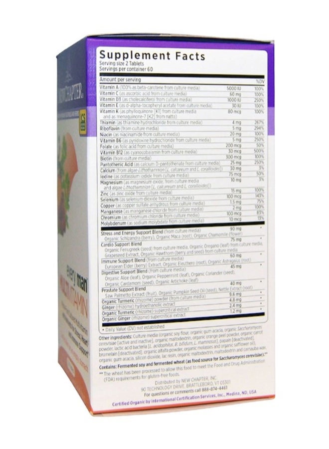نيو تشابتر Multi-Vitamin Dietary Supplement - 120 Tablets - Image 2