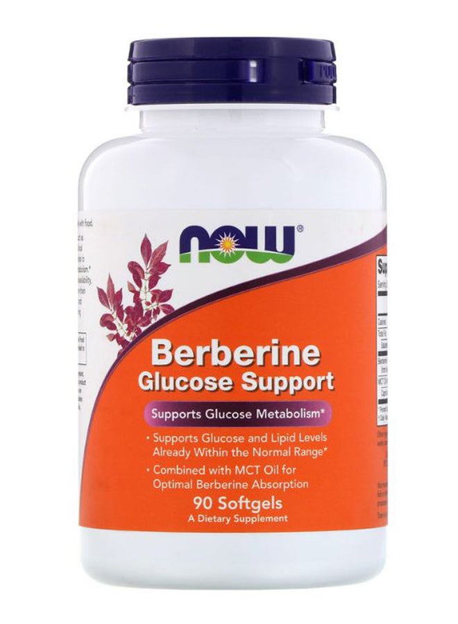 Now Foods - Berberine Glucose Support - 90 Softgels - Image 1