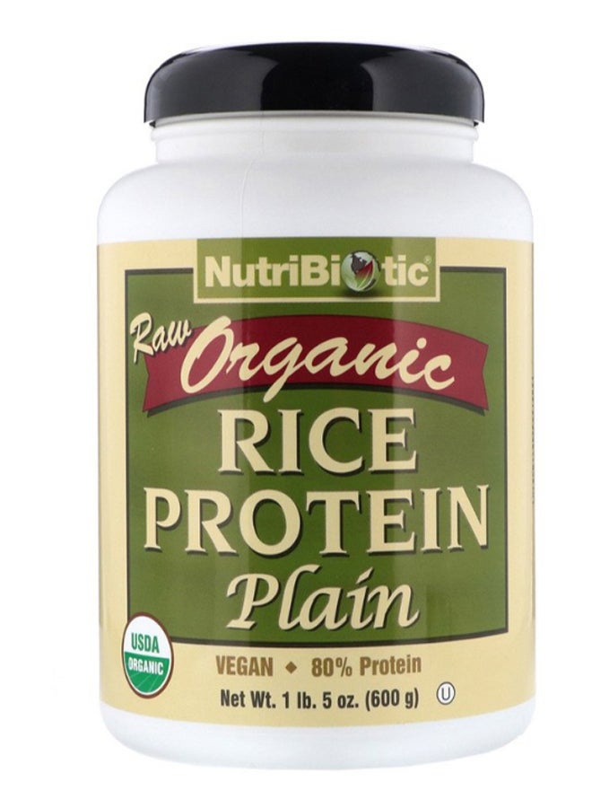 Nutribiotic Raw Organic Rice Protein Powder - Image 1