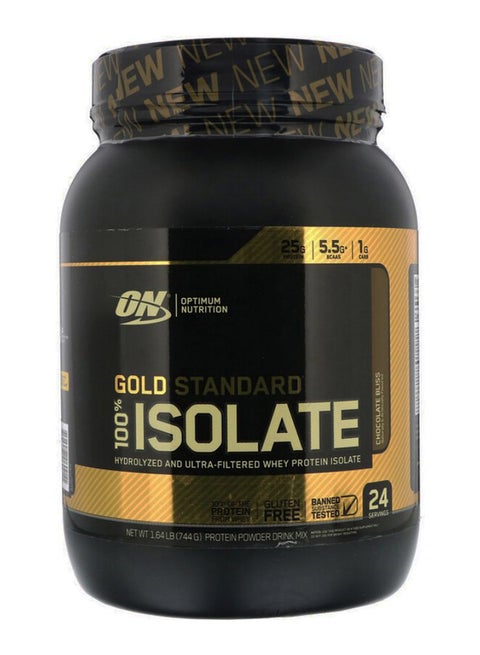 Gold Standard 100% Isolate 25 Grams Of Protein Hydrolyzed And Ultrafiltered Whey Protein Isolate Chocolate Bliss 24 Servings