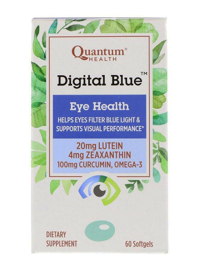 Quantum Health Digital Blue Eye Health - 60 Softgels  - Image 2