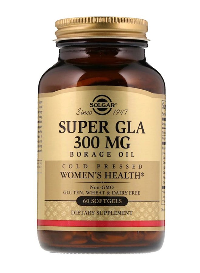 Solgar Super GLA Borage Oil - 60 Softgels - Image 1