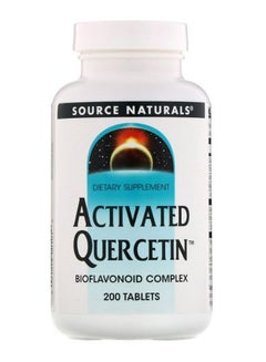 Source Naturals Activated Quercetin Bioflavonoid Complex - 200 Tablets  - Image 1