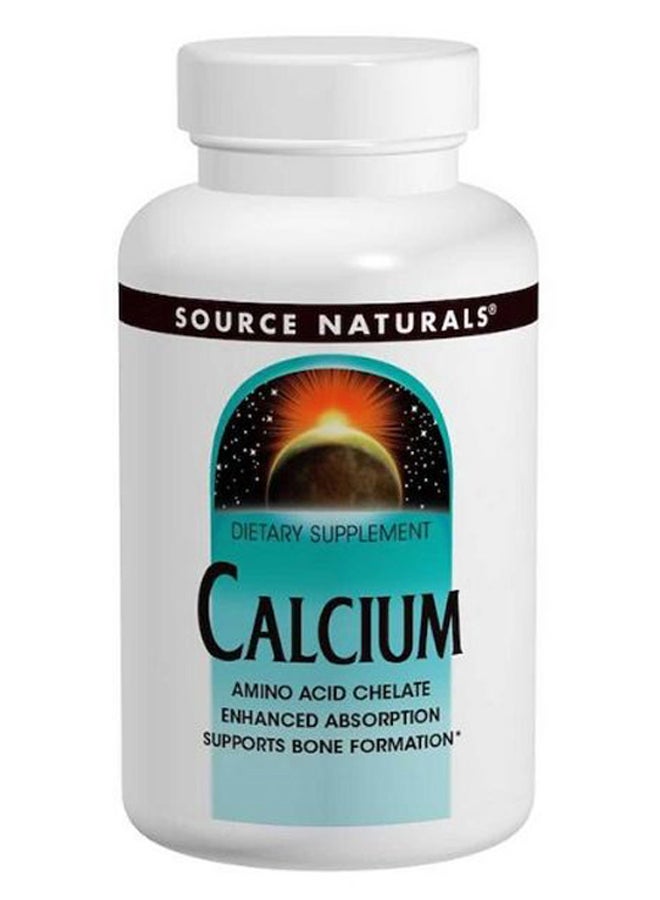 سورس ناتشورالز مكمل غذائي بالكالسيوم والأحماض الأمينية لدعم العظام - 250 قرص