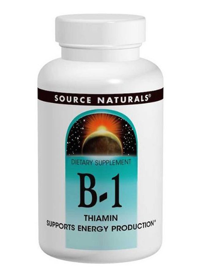 Source Naturals B-1 Thiamin Energy Production Support - 100 Tablets 