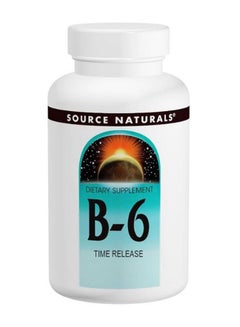 سورس ناتشورالز مكمل غذائي B-6 تايم ريليس - 100 قرص 