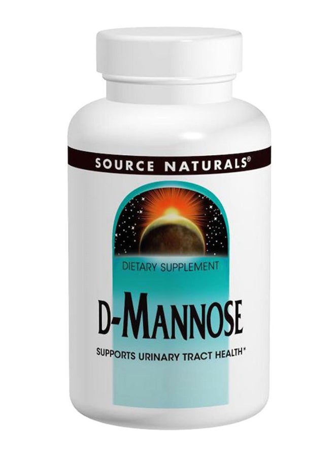 Source Naturals D-Mannose Dietary Supplement - 120 Capsules 