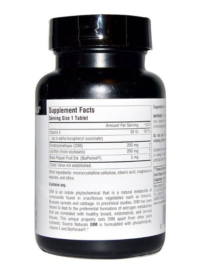 سورس ناتشورالز مكمل غذائي ديم يحتوي على 60 قرص - Image 2