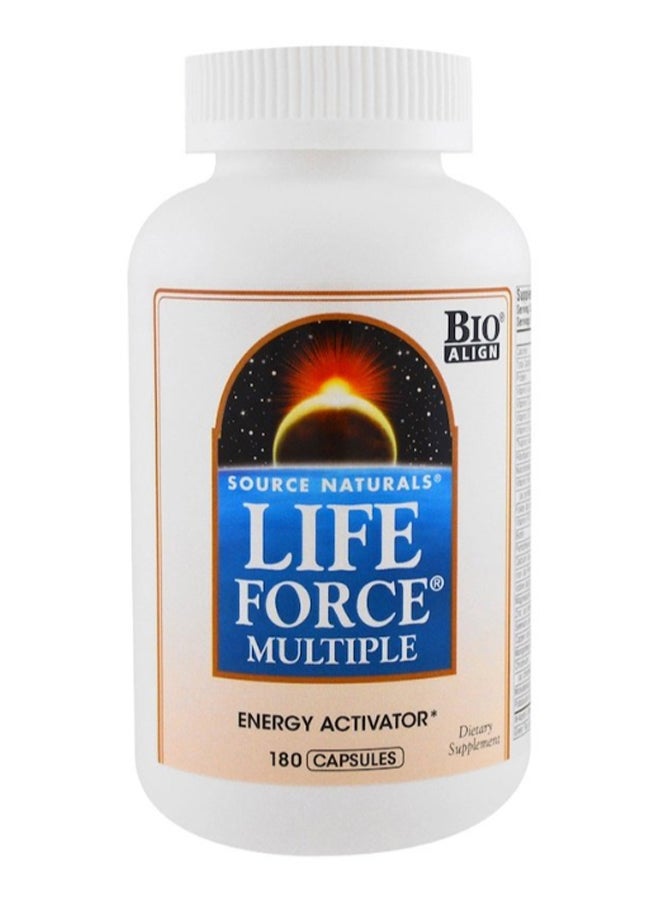 Source Naturals Life Force Multiple Energy Activator - 180 Capsules  - Image 1