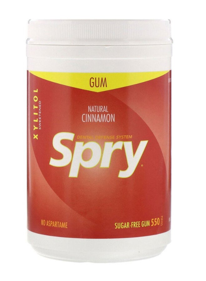 Xlear Natural Cinnamon Chewing Gum Spry - Image 1