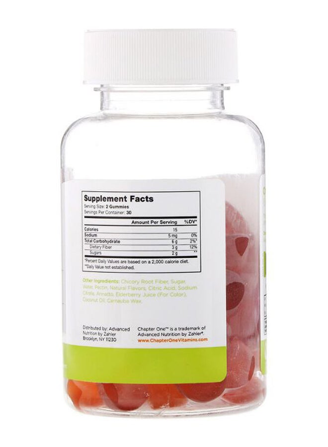 Chapter One Fiber Flavoured - 60 Gummies  - Image 2