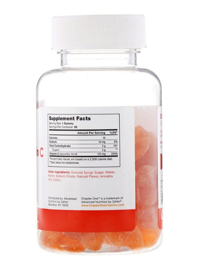Chapter One Flavoured Vitamin C - 60 Gummies  - Image 2