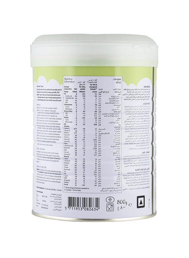 Arla Baby & Me - Organic 2 Milk Formula, 6-12 Months 400grams - Image 1