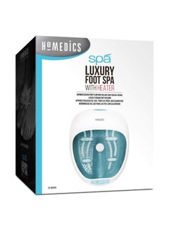 HoMedics Luxury Foot Spa White/Blue  - Image 3