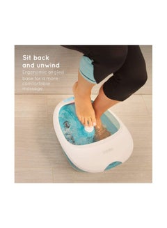 HoMedics Luxury Foot Spa White/Blue  - Image 4