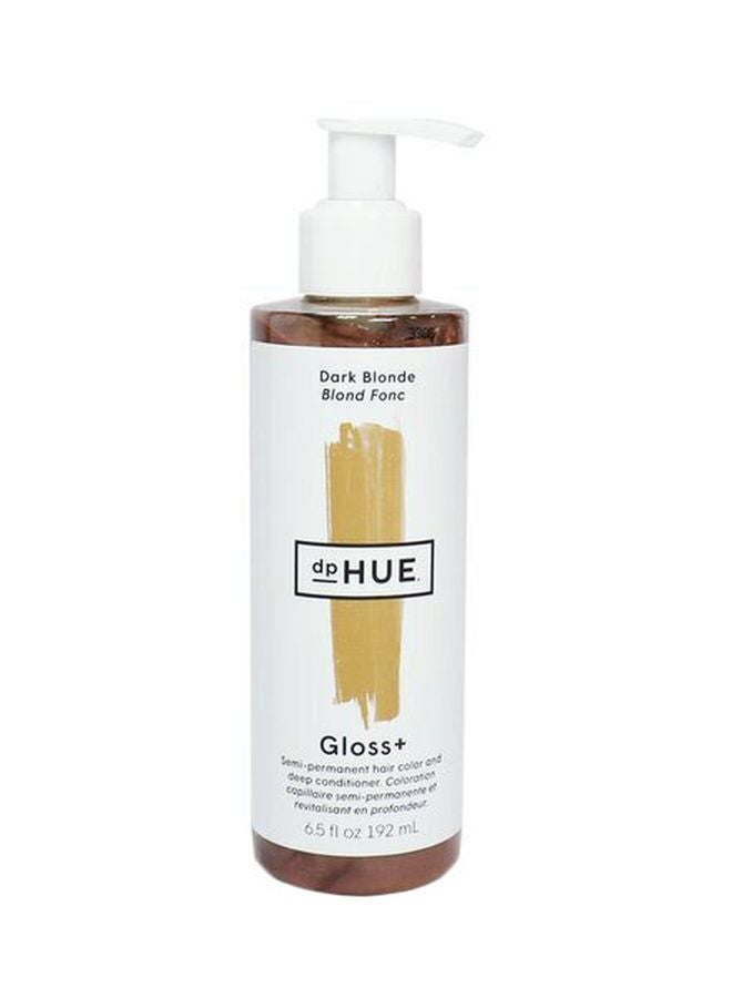 dpHUE - Gloss+ Semi-Permanent Hair Color And Deep Conditioner Dark Blonde 192ml - Image 1