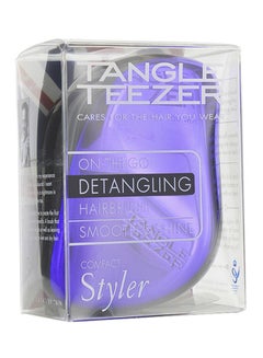 TANGLE TEEZER On-The-Go Detangling Hair Brush Purple Dazzle 