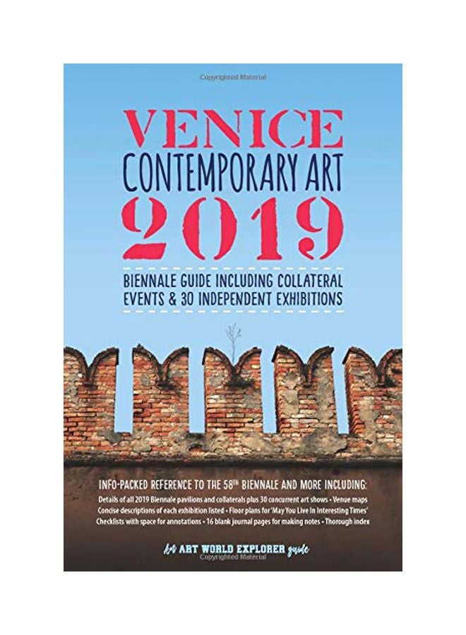 Venice Contemporary Art 2019: Biennale Guide Including Collateral Events And 30 Independent Exhibitions paperback english - 11-Jan-20 