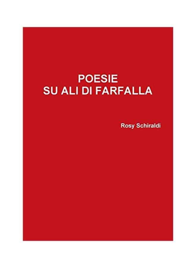 Poesie Su Ali Di Farfalla paperback italian - 17-Jan-20