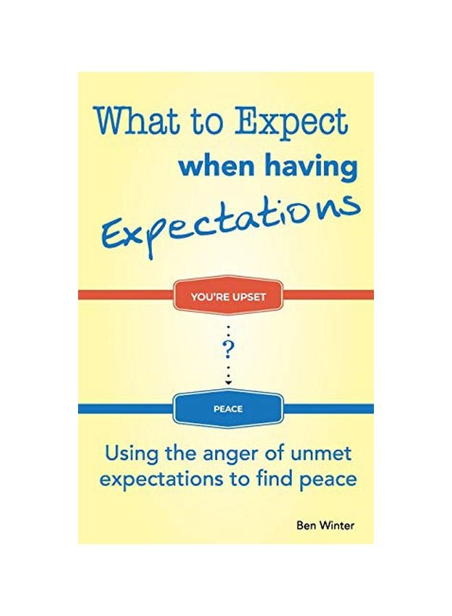 What To Expect When Having Expectations: Using The Anger Of Unmet Expectations To Find Peace Paperback English by Ben Winter - 16 January 2020