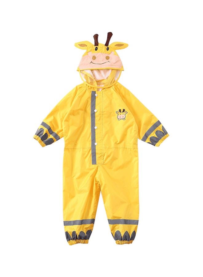 Cartoon Designed Waterproof Raincoat Yellow/Grey/Brown - v1586617654/N36560171A_1