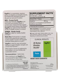 Terry Naturally SagaPro Bladder Health - 60 Tablets  - Image 2