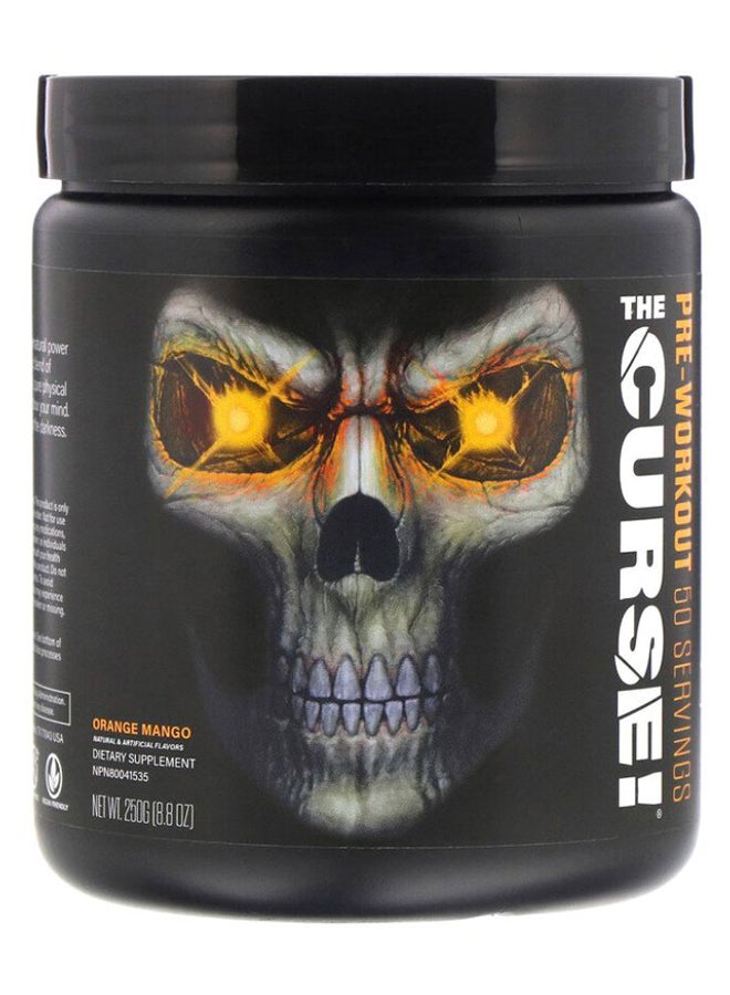 The Curse Pre Workout Orange Mango - 50 Servings - v1586620875/N36669801A_1