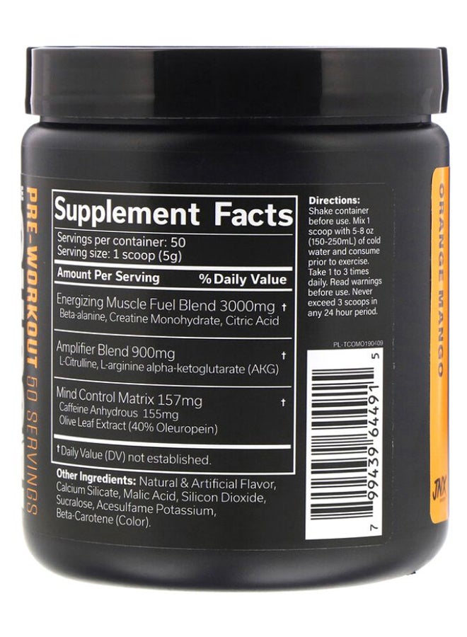 The Curse Pre Workout Orange Mango - 50 Servings - v1586620875/N36669801A_2