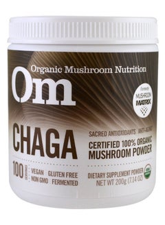 Om Organic Mushroom Nutrition Chaga Mushroom Powder  - Image 1