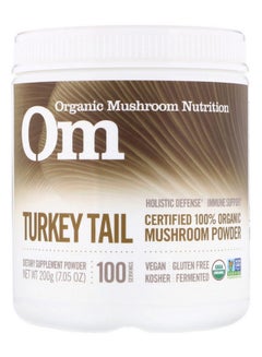 Om Organic Mushroom Nutrition Turkey Tail Mushroom Powder  - Image 1