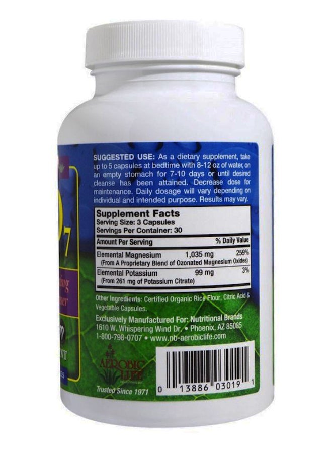 Aerobic Life - Mag 07 The Ultimate Oxygenating Digestive System Cleanser - 90 Veggie Caps - Image 1