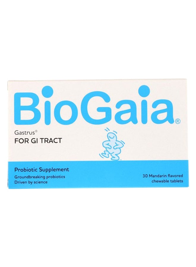 BioGaia Gastrus For GI Tract Probiotic Supplement - 30 Tablets  - Image 1
