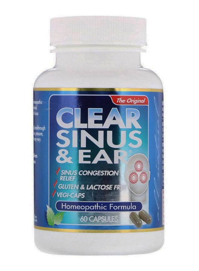 Clear Sinus And Ear - 60 Capsules - v1586620931/N36669932A_1