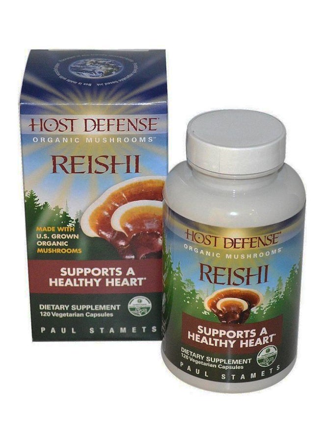 Fungi Perfecti - Reishi Supports A Healthy Heart - 120 Capsules - Image 1