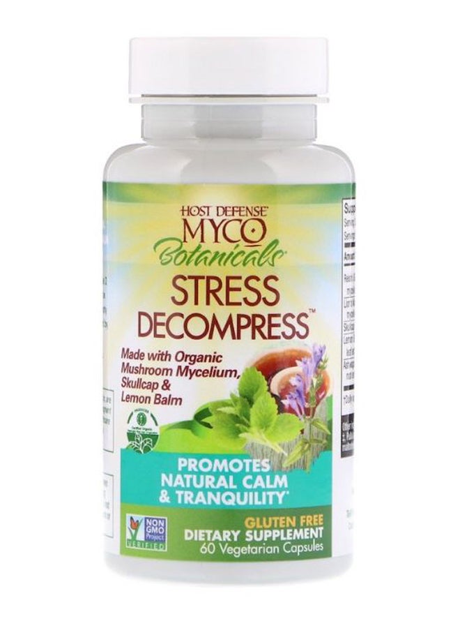 Fungi Perfecti - Stress Decompress Dietary Supplement - 60 Capsules - Image 1