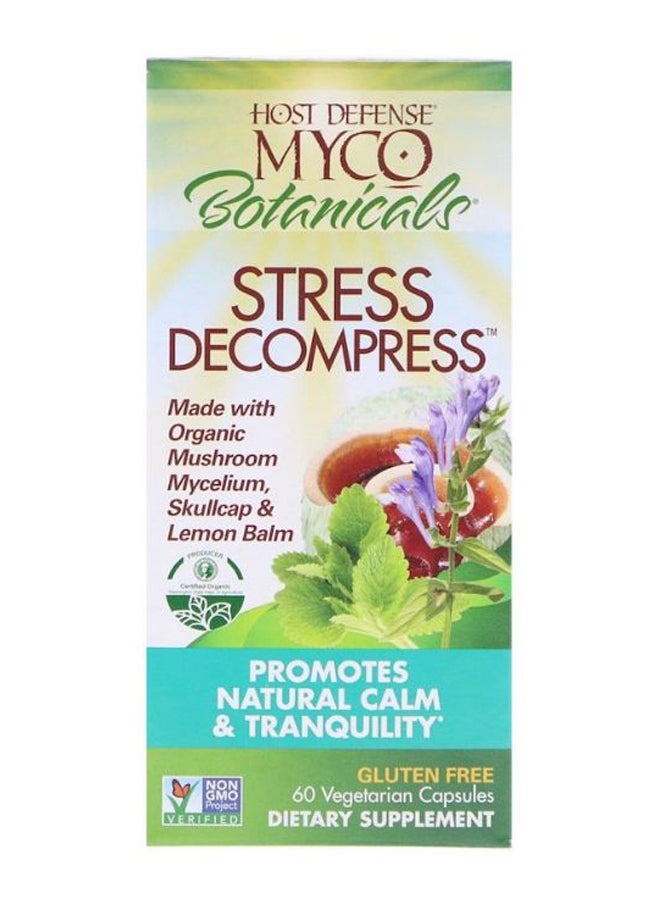 Fungi Perfecti - Stress Decompress Dietary Supplement - 60 Capsules - Image 1