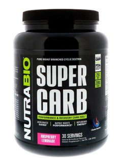 Super Carb Raspberry Lemonade Flavour Powder