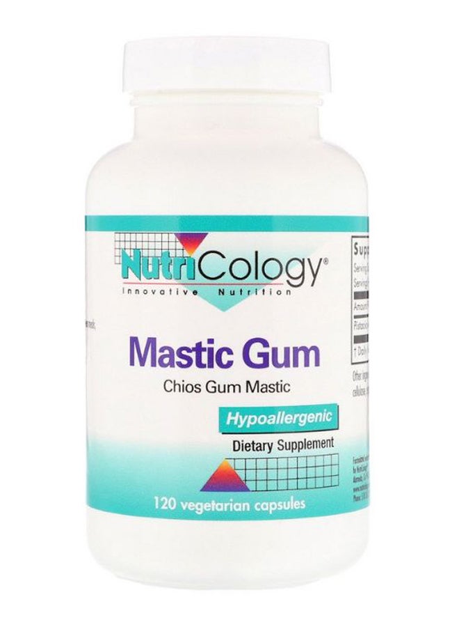 Nutricology - Mastic Gum Dietary Supplement - 120 Capsules - Image 1