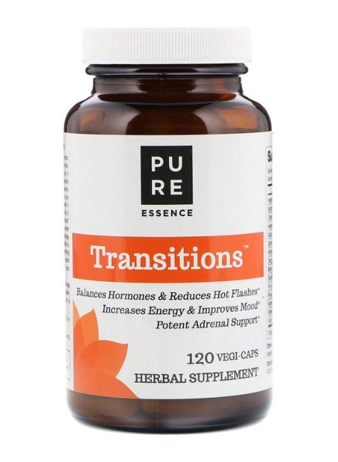 بيور إسينس مكمّل غذائيّ عشبيّ انتقالي - 120 كبسولة - Image 1