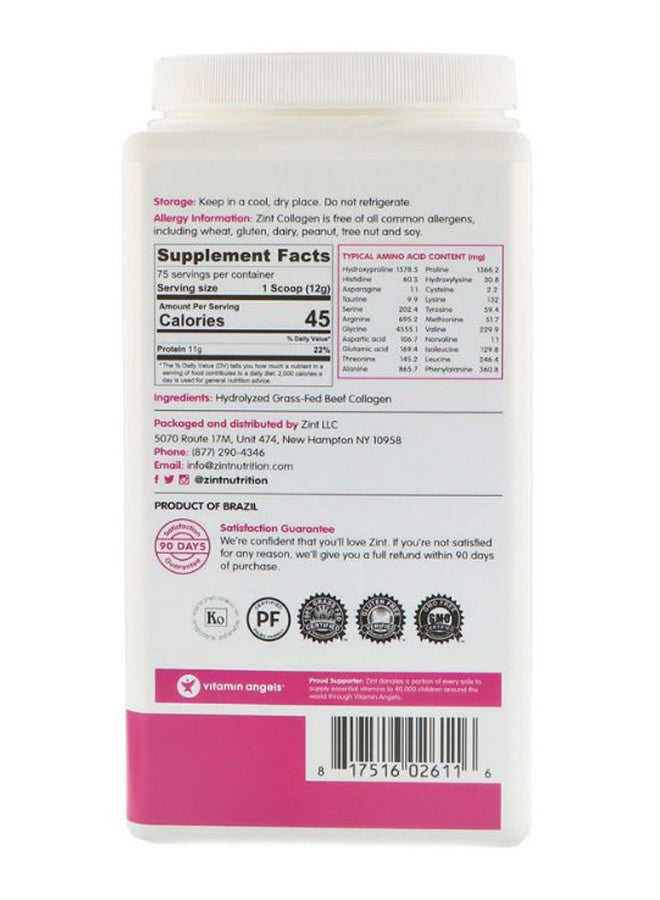 Zint Grass-Fed Beef Collagen Hydrolyzed Collagen Types I And III - Image 2