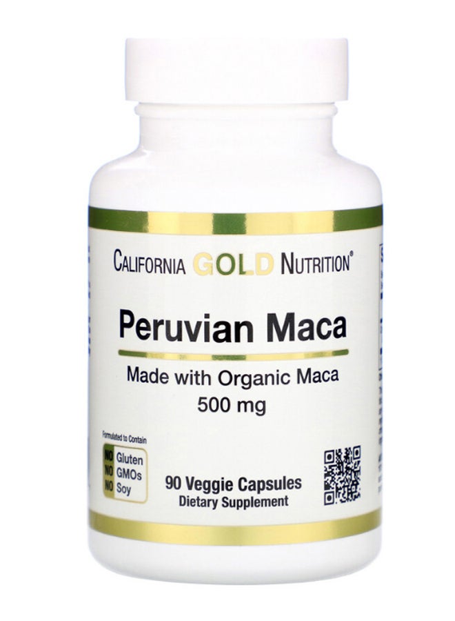 California Gold Nutrition Peruvian Maca - 90 Capsules  - Image 1