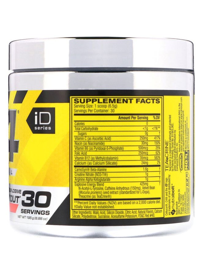 CELLUCOR - C4 Original Explosive Pre-Workout - Cherry Limeade - 30 Servings - Image 1