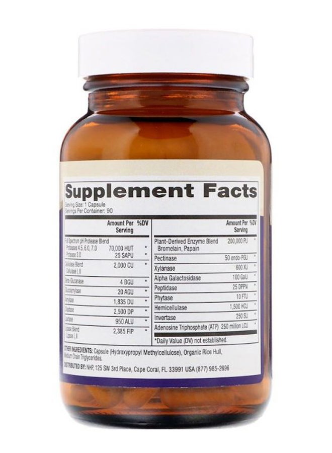 Dr. Mercola Full Spectrum Enzymes Dietary Supplement - 90 Capsules  - Image 2