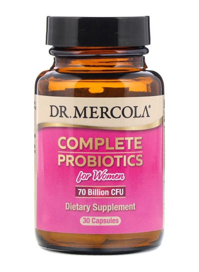 Dr. Mercola Complete Probiotics Dietary Supplement - 30 Capsules  - Image 1