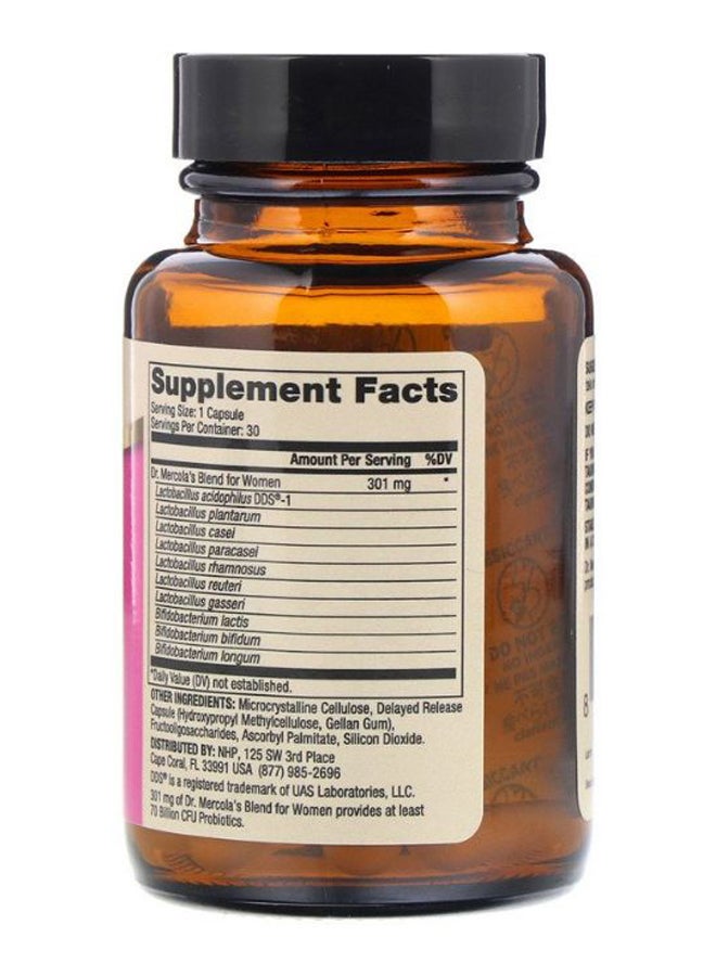 Dr. Mercola Complete Probiotics Dietary Supplement - 30 Capsules  - Image 2