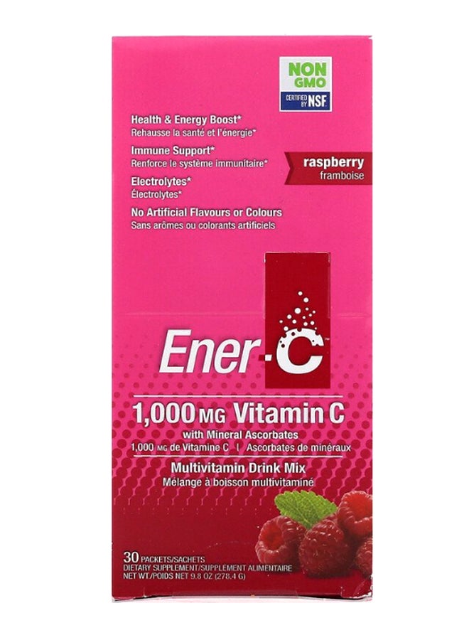 Pack Of 30 Raspberry Framboise Vitamin C Drink - v1586621109/N36670340A_1