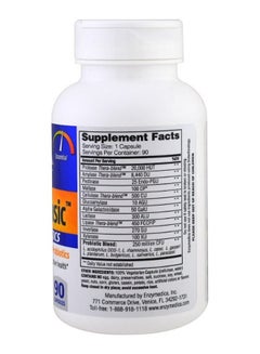 ENZYMEDICA Digest Basic Plus Probiotics - 90 Capsules  - Image 2