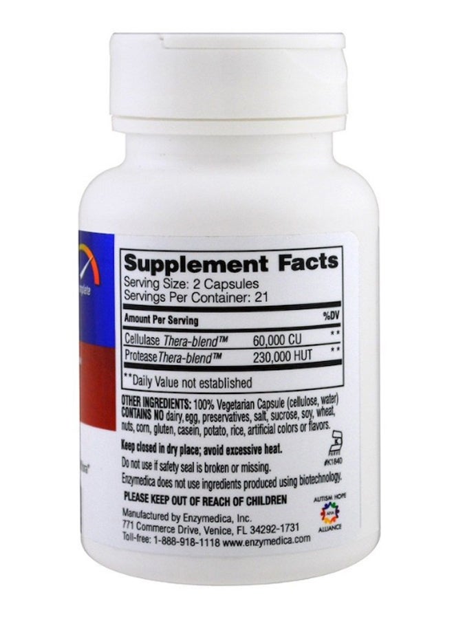 ENZYMEDICA - Candidase Dietary Supplement - 42 Capsules - Image 1